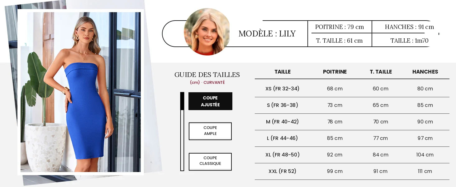Robe courte moulante côtelée — bustier épaules dénudées, parfaite pour soirée et sorties