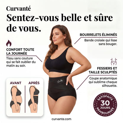 Culotte gainante taille haute Curvanté