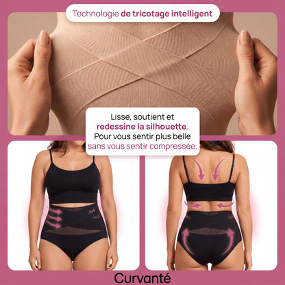 Culotte gainante taille haute Curvanté