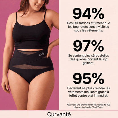 Culotte gainante taille haute Curvanté