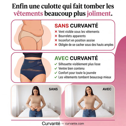 Culotte gainante taille haute Curvanté